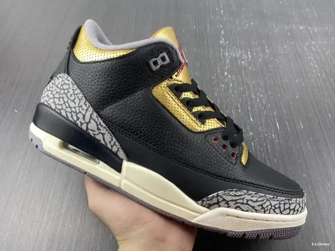 Cheap MAX 3 Jordan Black WMNS Air CK9246-067 Gold 0404